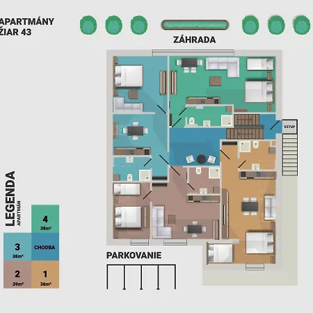43 Apartmán